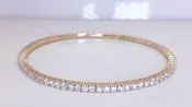 14k Diamond Flex bracelet