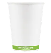 12oz Second Nature™ Printed Compostable Single Wall Hot Cups