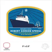 UC San Diego | Scripps Oceanography - Robert Gordon Sproul 3x2.5"