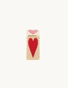 adina reyter Ceramic Fluted Heart Big Bead