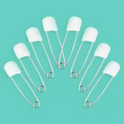 Diaper Pins - 8 Pack