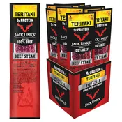 00274 Jack Link's 1oz Teriyaki Beef Steak  12 pcs Display