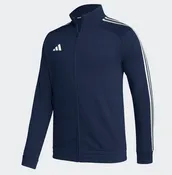 Adidas Navy Blue Performance Full Zip Mid Weight Track Jacket