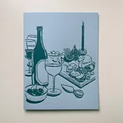 "Dinner Party" Greeting Card