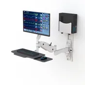 Computer Workstation Wall Mount for Secure Installation