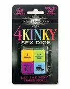 Behind Closed Doors - 4 Kinky Sex Dice- Sex Game