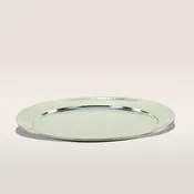 18 Round Hammered Tray