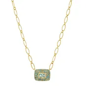 Sloane Street Blue Topaz Necklace