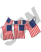 American Flag Pennants 4-479121