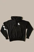 Glide Hoodie - Yin Yang, Black