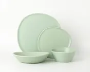 4 Piece Ripple Dinner Setting