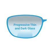 Progressive Thin & Dark Glass Lenses
