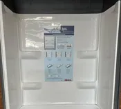27X54 3 PC ACRYLIC TUB SURROUND WHITE