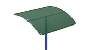Adjustable Crescent Shade Roof