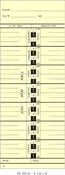 35-2: Wed-Tues Weekly or Bi-Weekly Time Cards, Box of 1000