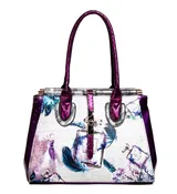 Arosa Artistic Hummingbird-Inspired Designer Handbag