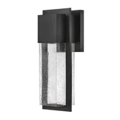 Alex 20" Coastal Outdoor Wall Lantern - Black