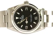36mm Rolex Explorer I Stainless Steel Black Dial