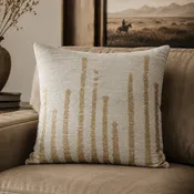 Adele Aqua Gold Velvet Pillow
