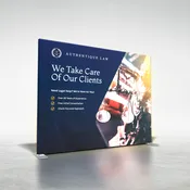 10ft Ensemble Backlit Trade Show Display