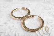 Ayo Gold hoop (TF)