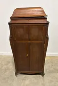 Antique Victorola Mahogany Cabinet