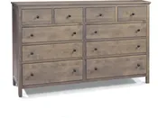 10 Drawer Double Dresser