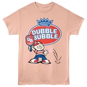 Adult T-shirt S/S - DUBBLE BUBBLE (TOOT590) PEACH