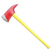 Council Tool Firefighter's Pickhead Axe, Fiberglass  Handle