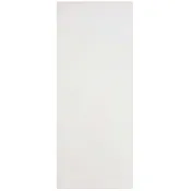 AUSTIN- FLUSH EXTERIOR FIBERGLASS DOOR WITH WHITE BRUSHED GRAIN (STAINABLE & PAINTABLE) (1-3/4")