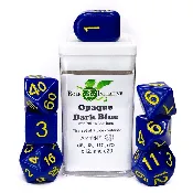7-Set Opaque Dark Blue – Yellow