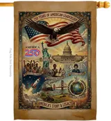 America's Legacy USA 250 House Flag