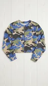 Camo Multi Print Pullover