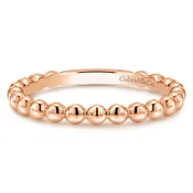 14KT Rose Gold Band