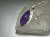 Amethyst Pear Shape Pendant