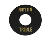 Allparts AP-0663 Rhythm and Treble Switch Ring in Black