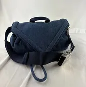 Bottega Veneta Denim Beak Belt Bag Crossbody Purse