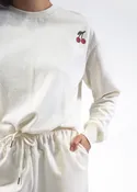 Aspen Cinched Pullover Sweatshirt