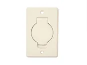 1-1/4″ Plastic Round Door Wall Inlet – Pin Jack – 791500