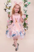 Bunny Tutu Dress, Tights & Headband Set for Girls