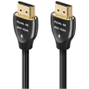 AUDIOQUEST HDM48PEA300 Pearl 48 3m HDMI High Speed Cable with Ethernet Connection - Black/White