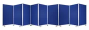 318" W X 71" H Screen Gems Azure Screen Room Divider SG-344B
