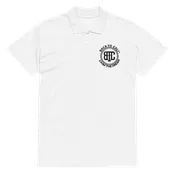 Back To Cali Livin The Dream Circle Embroidered Polo Shirt