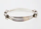 Classic Bracelet Sterling Silver 3-Strand