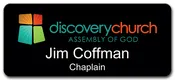 Plastic Full Color Name Badges – 1.25″x3″