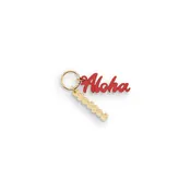 ALOHA PIKAKE BAG CHARM