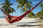 Caribbean Mayan Hammock RED
