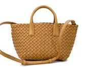 Bottega Veneta Mini Cabat Crossbody Tote Bag 0CU