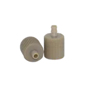 240011 - C-PFL: adapter, 1/4-28 female to large barbed fitting, fits into peristaltic pump tubes, 10-pk | FIAlab