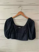 W ABERCROMBIE AND FITCH BK Size SM T